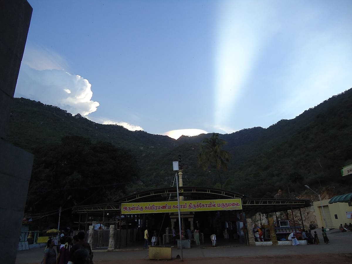 Marudhamalai Hill Temple