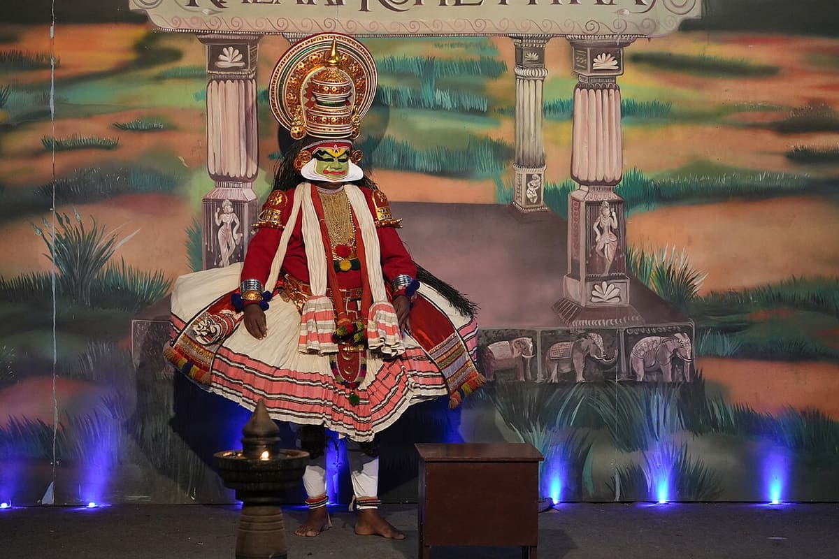 Witness a combat at Kalari Kshethra