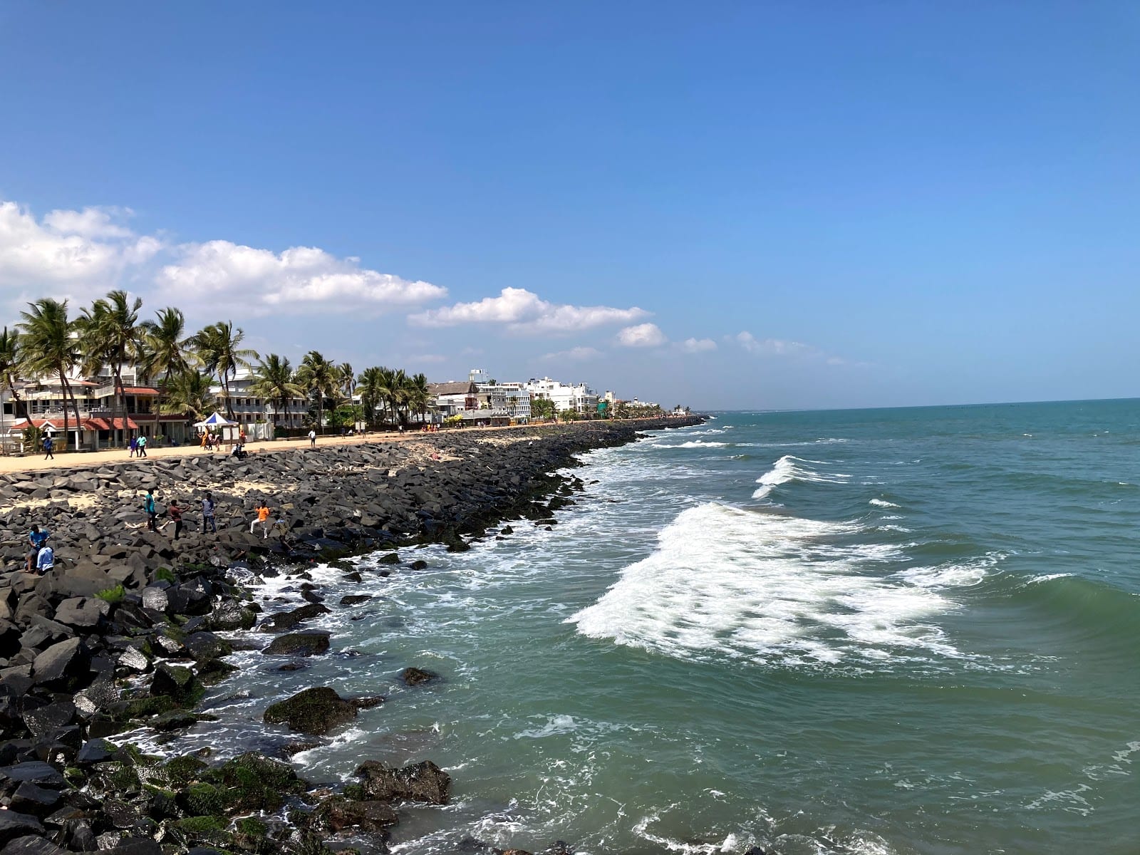 Pondicherry beach